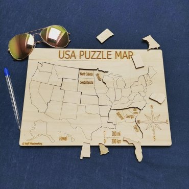 Puzzle mapy